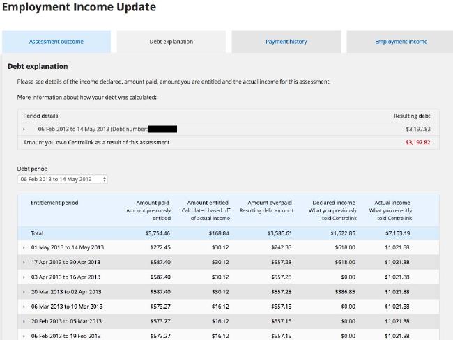 The automated system simply averaged out his earnings over a year, rather than recognising when he had been out of work. The automated system simply averaged out his earnings over a year, rather than recognising when he had been out of work.