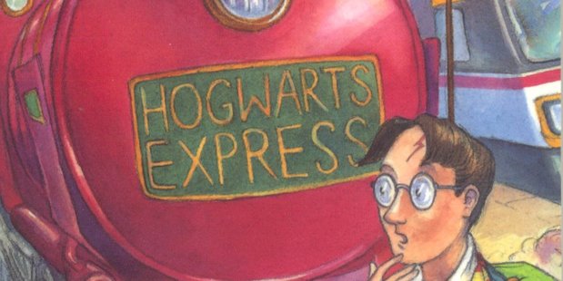 The cover of the very first Harry Potter book. The cover of the very first Harry Potter book.