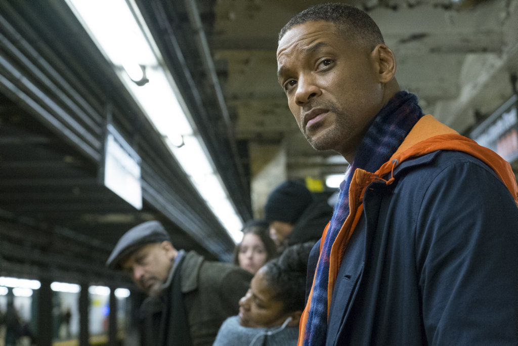 Will Smith in a scene from the movie Collateral Beauty. Will Smith in a scene from the movie Collateral Beauty.