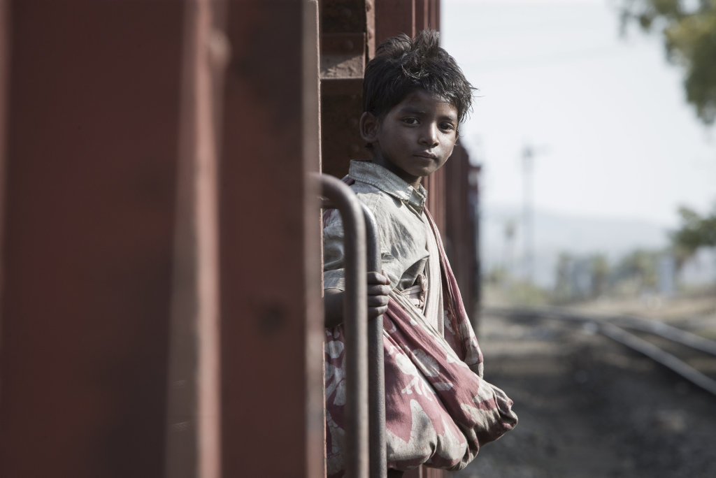 Sunny Pawar in a scene from the movie Lion. Sunny Pawar in a scene from the movie Lion.