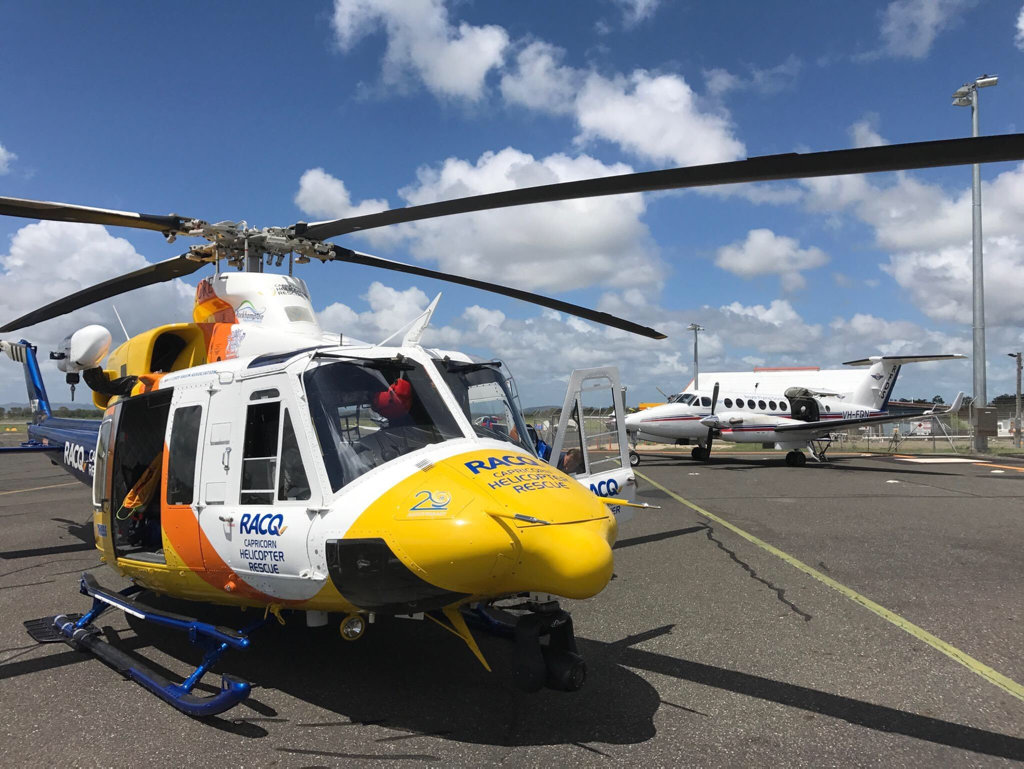 RACQ Capricorn Helicopter Rescue are attending a fatal crash north of Dingo. RACQ Capricorn Helicopter Rescue are attending a fatal crash north of Dingo.
