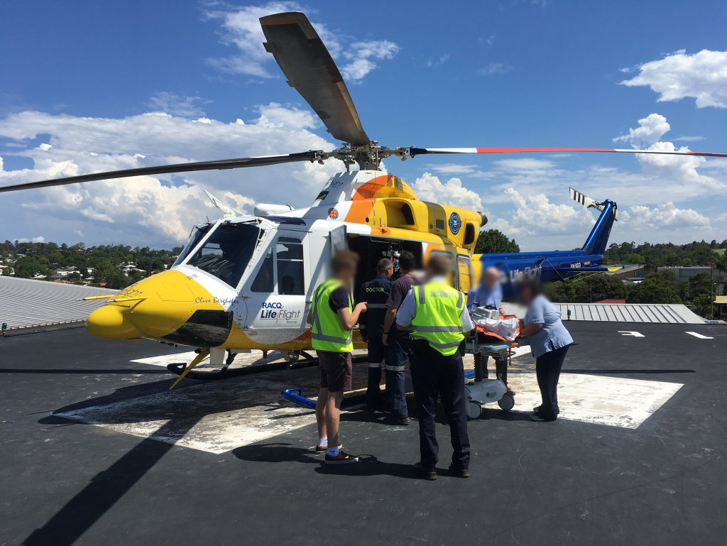 AIRLIFTED: A Tara man has been airlifted to Toowoomba Hospital after he was attacked by a bull. AIRLIFTED: A Tara man has been airlifted to Toowoomba Hospital after he was attacked by a bull.