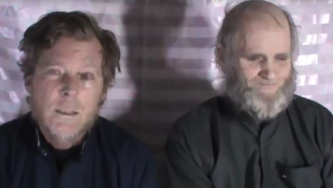Timothy Weeks and his American colleague Kevin King were taken in August. Timothy Weeks and his American colleague Kevin King were taken in August.