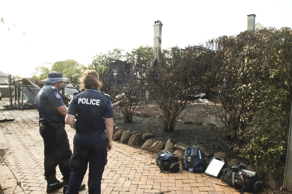 Detectives investigate cause of fierce house fire