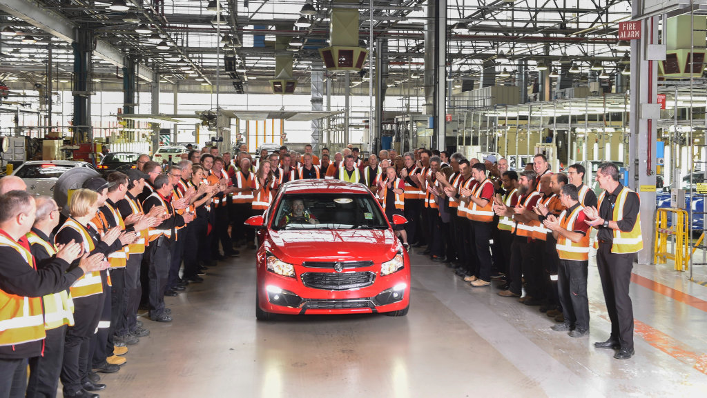 Holden Honours Manufacturing Legacy with Final Cruze Small Car. Holden Honours Manufacturing Legacy with Final Cruze Small Car.
