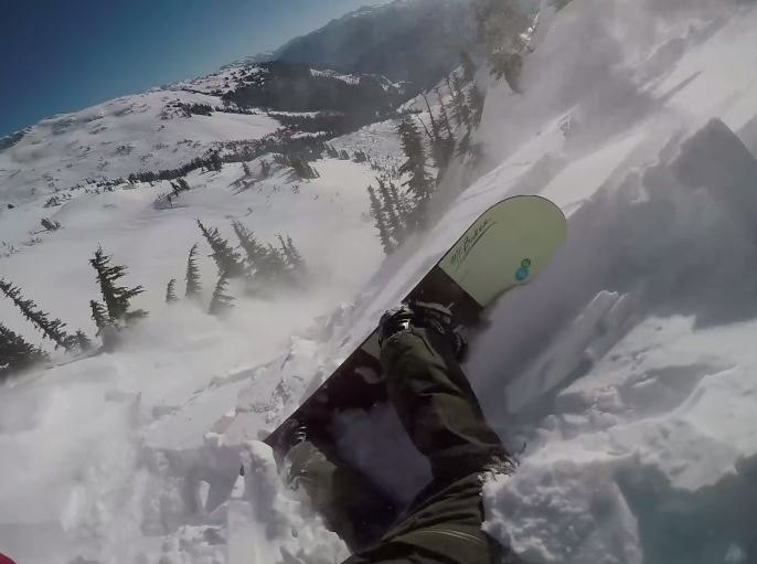 Avalanche shock as Aussie boarder swept down mountain