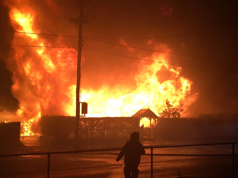 House fire on West St. Photo: 7 News Toowoomba House fire on West St. Photo: 7 News Toowoomba