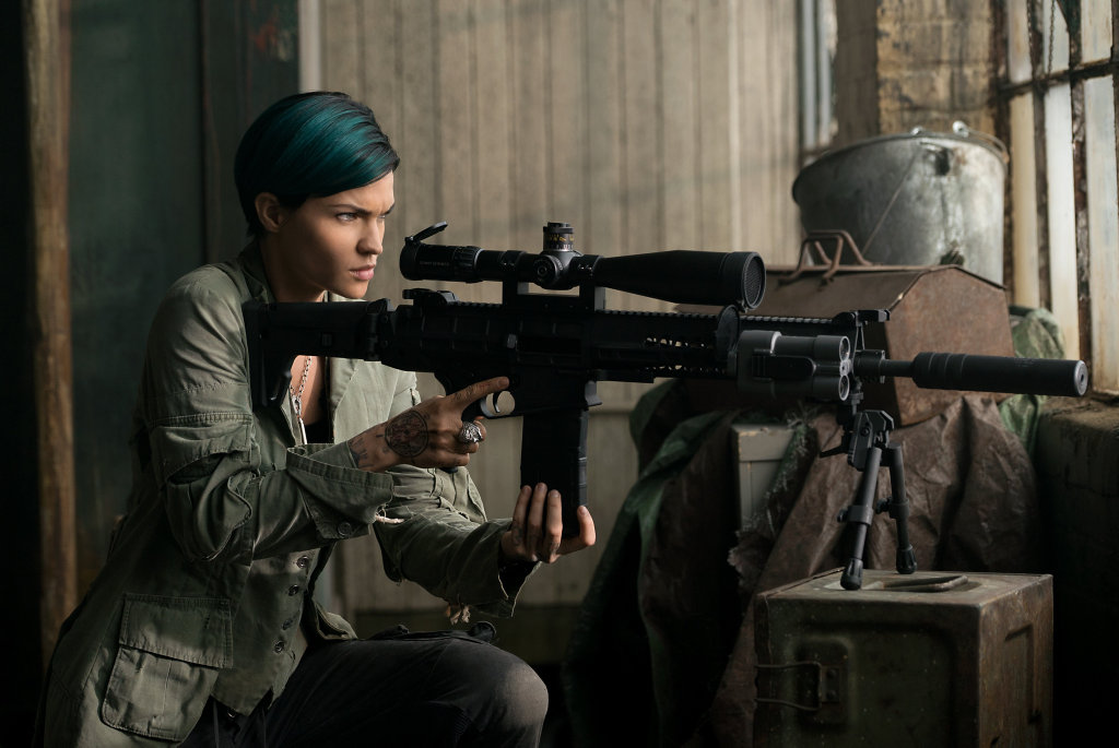 Ruby Rose in a scene from the movie xXx: The Return of Xander Cage. Ruby Rose in a scene from the movie xXx: The Return of Xander Cage.