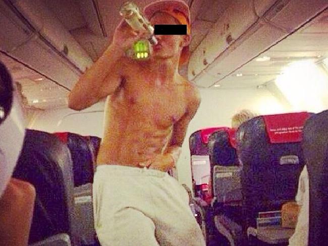 Oh great, this guy is on my flight Oh great, this guy is on my flight