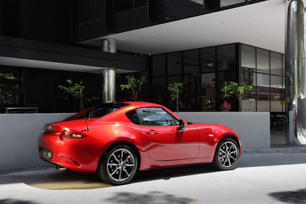 2017 Mazda MX-5 RF GT in Soul Red 2017 Mazda MX-5 RF GT in Soul Red