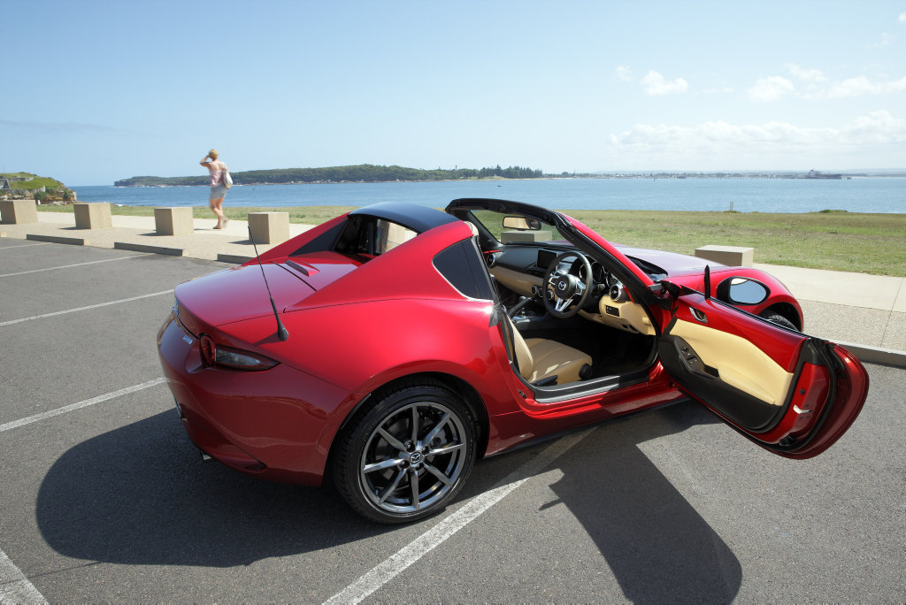 2017 Mazda MX-5 RF GT in Soul Red 2017 Mazda MX-5 RF GT in Soul Red