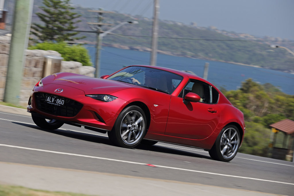 2017 Mazda MX-5 RF GT in Soul Red 2017 Mazda MX-5 RF GT in Soul Red