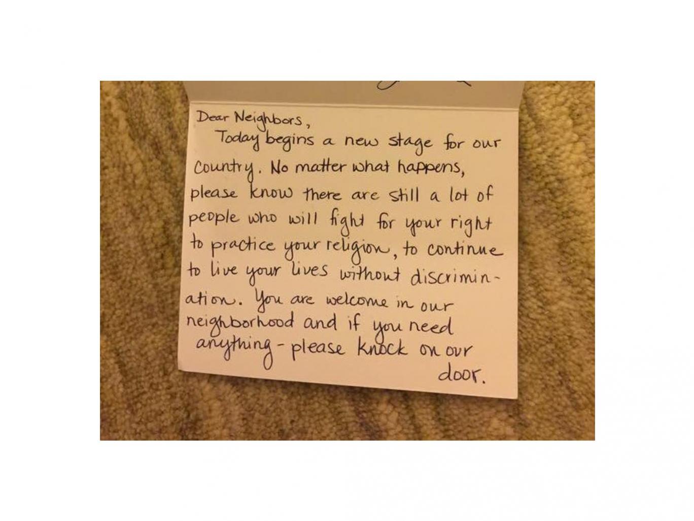 A picture of the note shared on Twitter by Hend Amry (@LibyaLiberty)
A picture of the note shared on Twitter by Hend Amry (@LibyaLiberty)