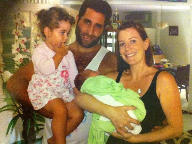 Lahela, Ali Elamine, Noah and Sally Faulkner in happier times.
Lahela, Ali Elamine, Noah and Sally Faulkner in happier times.