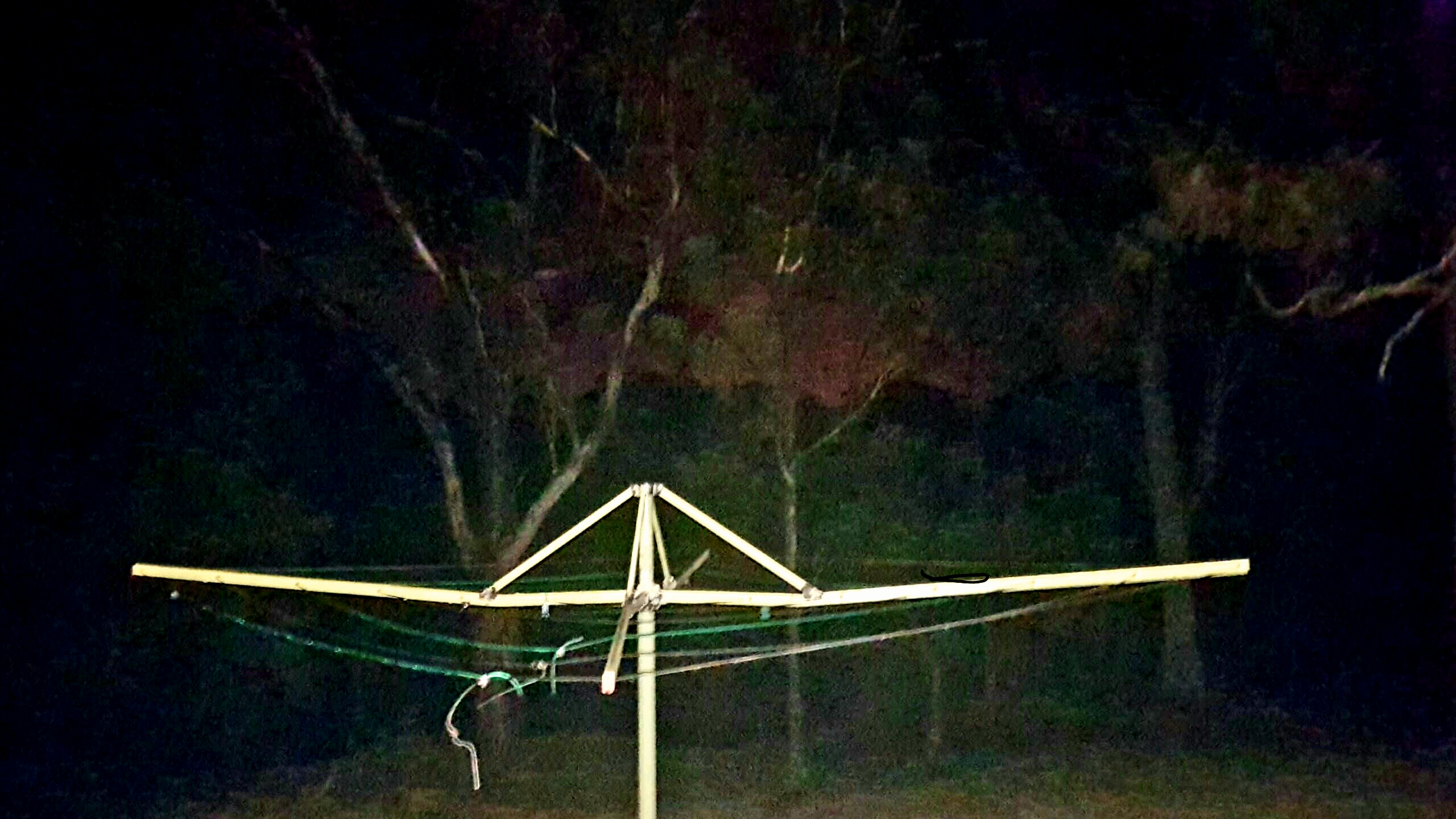 A Torrington man snapped a strange orange sky at midnight last Tuesday. A Torrington man snapped a strange orange sky at midnight last Tuesday.