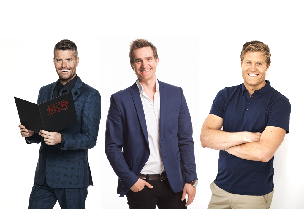 My Kitchen Rules, Married At First Sight and I'm A Celebrity... Get Me Out of Here will all compete for a slice of the ratings pie from Monday. From left, Pete Evans, John Aiken and Chris Brown. My Kitchen Rules, Married At First Sight and I'm A Celebrity... Get Me Out of Here will all compete for a slice of the ratings pie from Monday. From left, Pete Evans, John Aiken and Chris Brown.