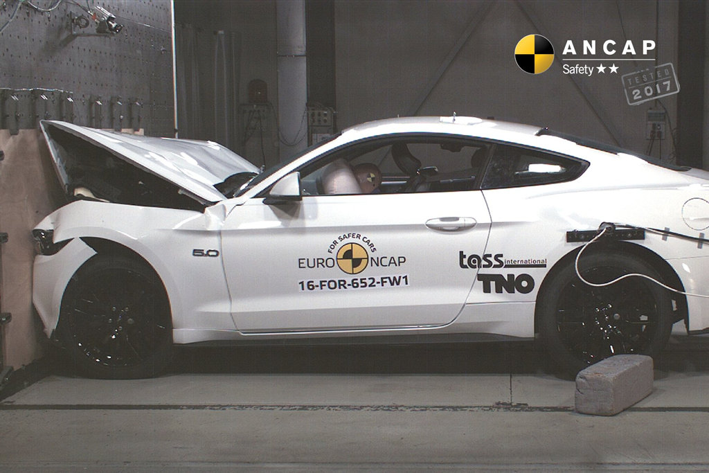 2016 Ford Mustang scores just 2 stars in ANCAP crash testing 2016 Ford Mustang scores just 2 stars in ANCAP crash testing