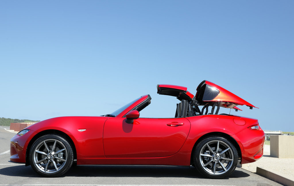 2017 Mazda MX-5 RF GT in Soul Red 2017 Mazda MX-5 RF GT in Soul Red