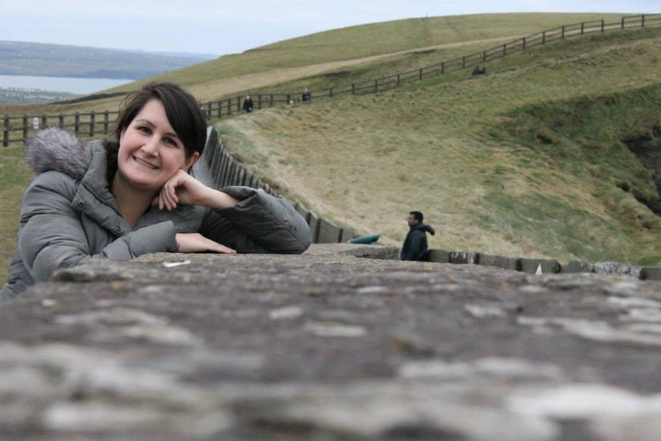 Kim, a frequent world traveller, on a trip to Ireland. Kim, a frequent world traveller, on a trip to Ireland.