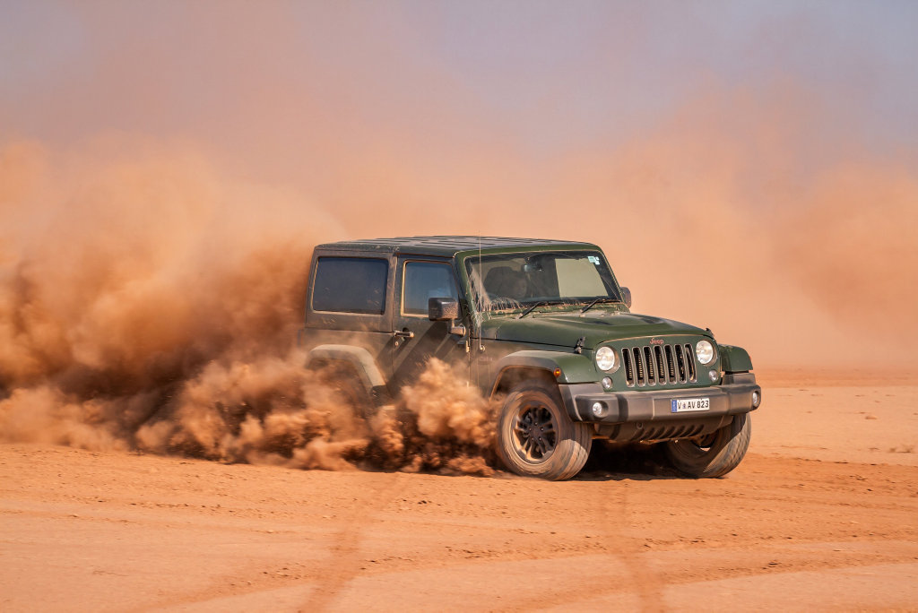 SAND STORM: The Wrangler is as pure a Jeep as you can get, and can track its lineage back 75 years to the very first Willys Jeep. We test the anniversary special SAND STORM: The Wrangler is as pure a Jeep as you can get, and can track its lineage back 75 years to the very first Willys Jeep. We test the anniversary special