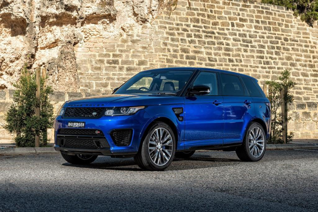 Range Rover Sport SVR is an off-road speed demon