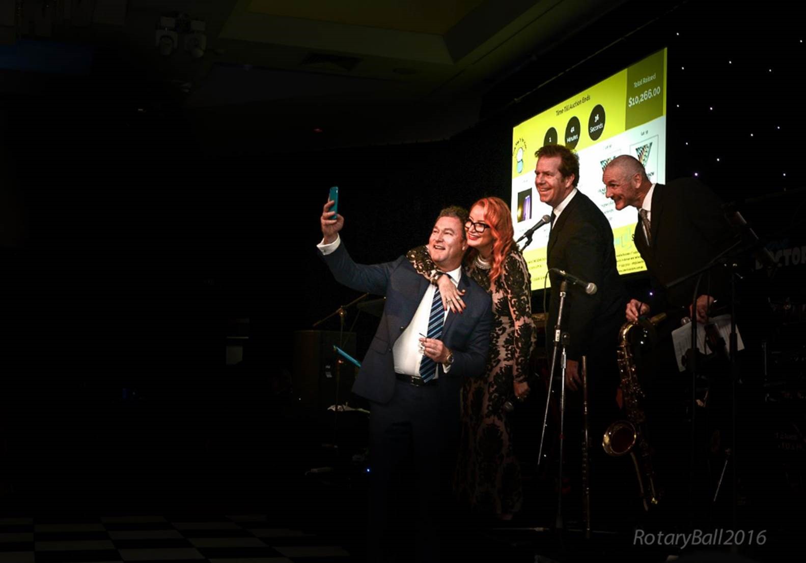 Gold Coast MP John-Paul Langbroek poses for a selfie at a Rotary charity ball. Source: Gold Coast Rotary website Gold Coast MP John-Paul Langbroek poses for a selfie at a Rotary charity ball. Source: Gold Coast Rotary website