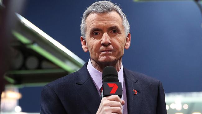 Bruce McAvaney ... missed calling a modern tennis classic. Bruce McAvaney ... missed calling a modern tennis classic.