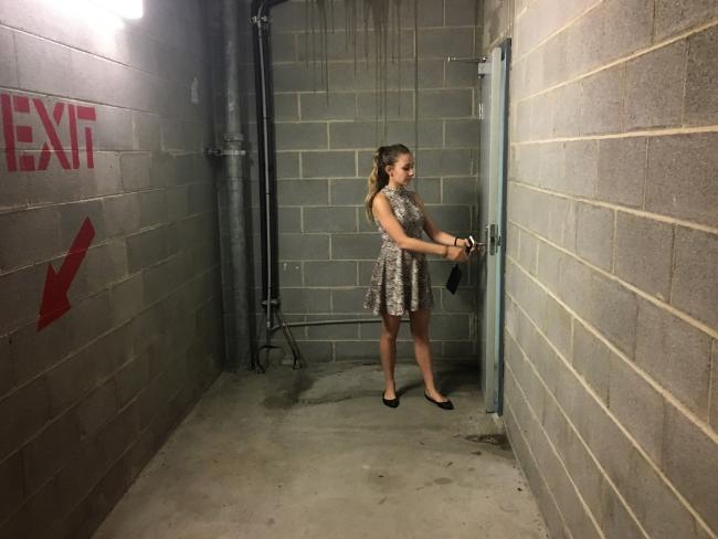 Sunday Telegraph reporter Sarah Keoghan, 20, tested the enormous Bondi Junction shopping mall’s stairwell exits and found them confusing and exhausting. Sunday Telegraph reporter Sarah Keoghan, 20, tested the enormous Bondi Junction shopping mall’s stairwell exits and found them confusing and exhausting.
