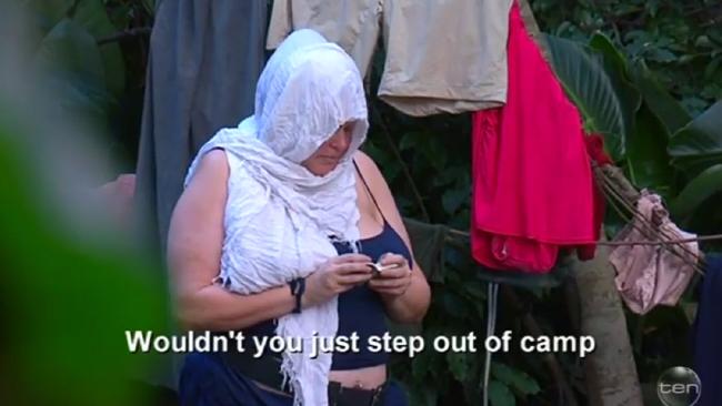 MKR’s Ash Pollard suggested Malkah should leave camp to pray. MKR’s Ash Pollard suggested Malkah should leave camp to pray.