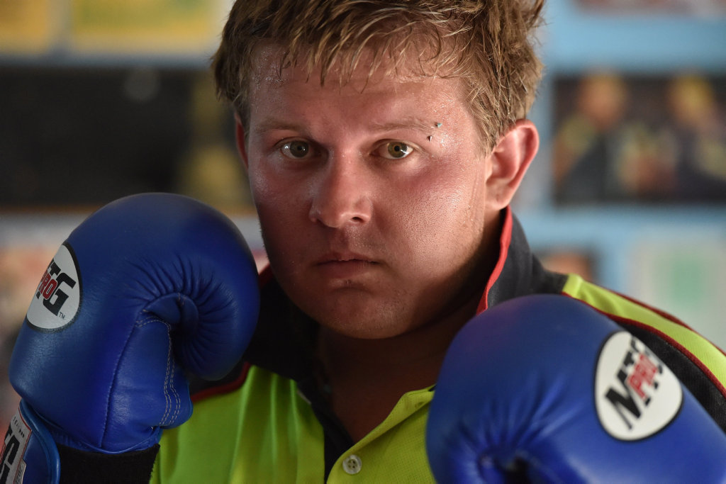 Boxer - Jack McInnes,22, from Hervey Bay. Boxer - Jack McInnes,22, from Hervey Bay.