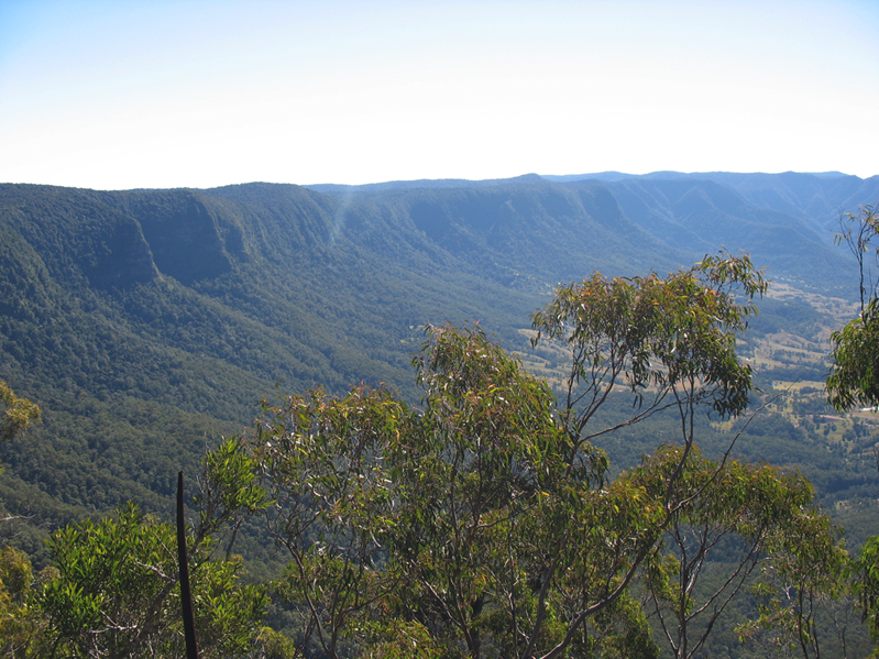 Border Ranges National Park from the Pinnacle. Border Ranges National Park from the Pinnacle.