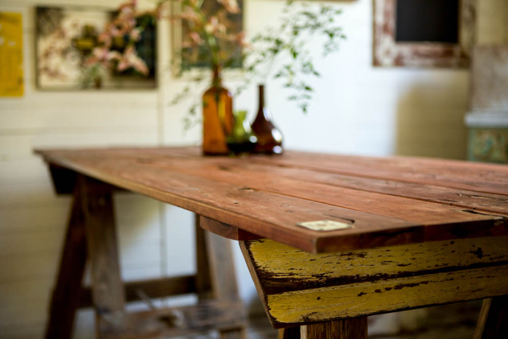 Reclaimed with love, Dirty Old Town Furniture. Photo by Suze McLeod Reclaimed with love, Dirty Old Town Furniture. Photo by Suze McLeod