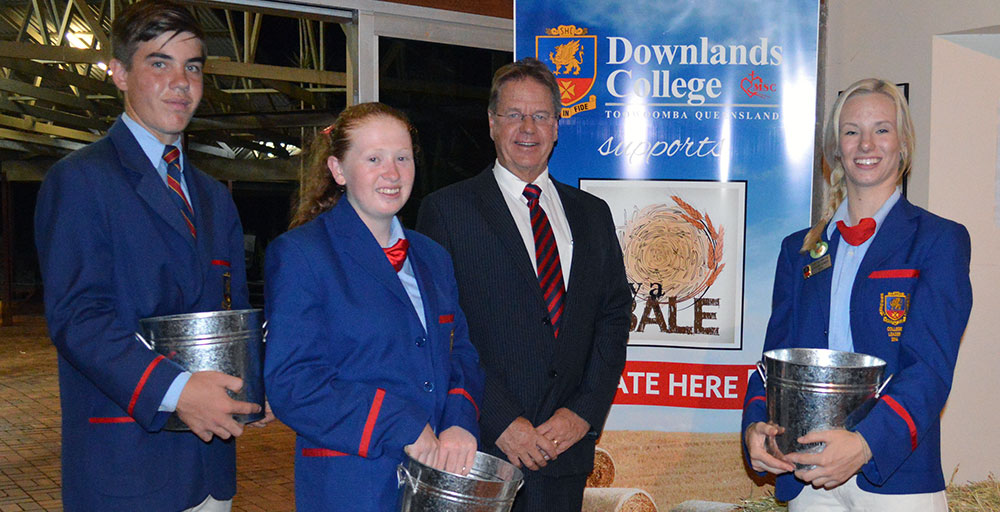 IN A fundraiser that started only last week, Downlands College has already raised $3748 for the Buy A Bale campaign, supporting rural communities in drought.