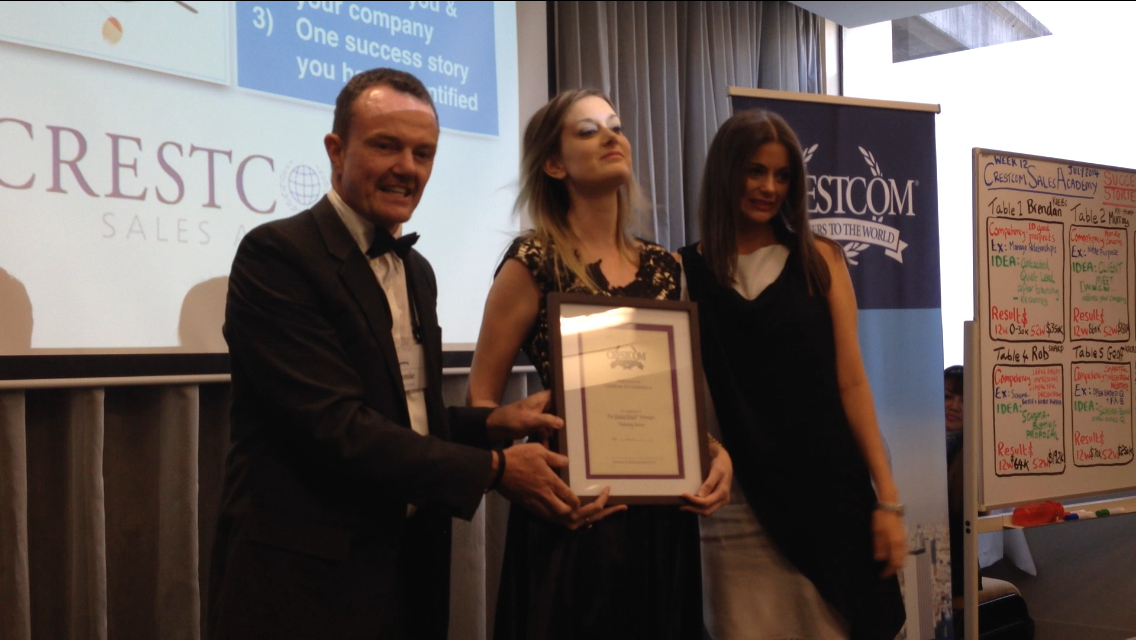 Jamie Lord (Managing Director - Crestcom Licensee, Anita Moss - Director Haycroft Workplace Solutions, Denise Turnbull - Workplace Consultant Haycroft Workplace Solutions