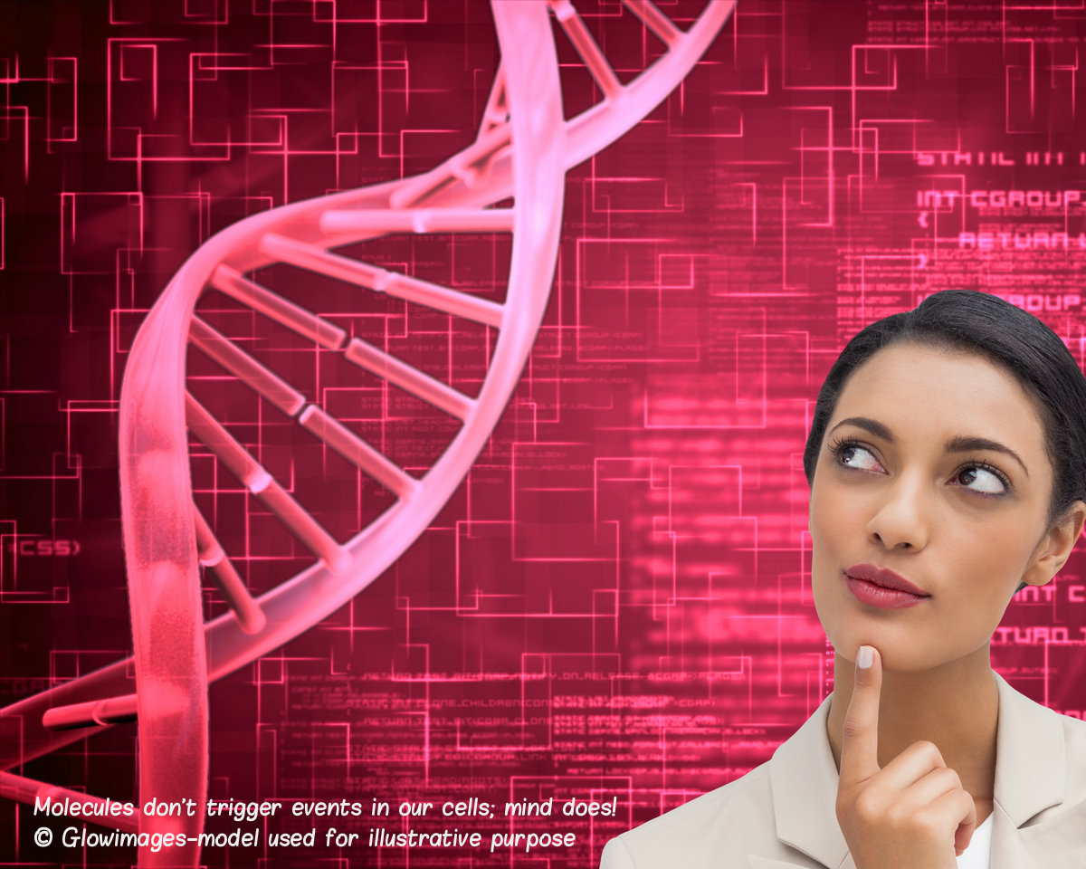 Radiant thinking triggers healing at the cellular level Radiant thinking triggers healing at the cellular level