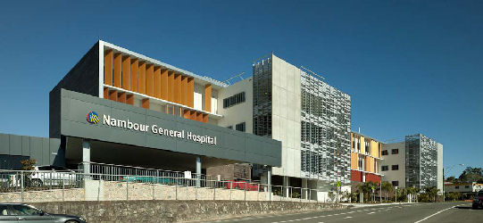 A woman was allegedly carjacked at knifepoint in the Nambour Hospital car park. A woman was allegedly carjacked at knifepoint in the Nambour Hospital car park.