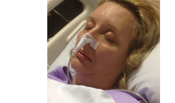 Waiting for Natasha to wake up after her stroke