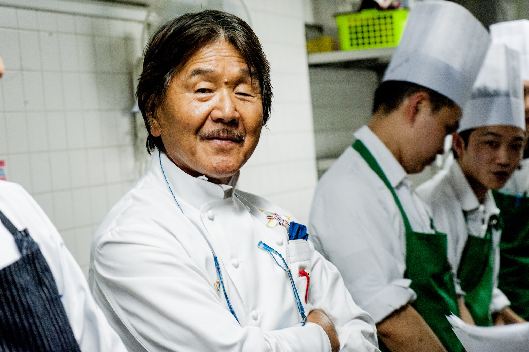 Japan's Iron Chef French, Hiroyuki Sakai is serving up Australian wine.