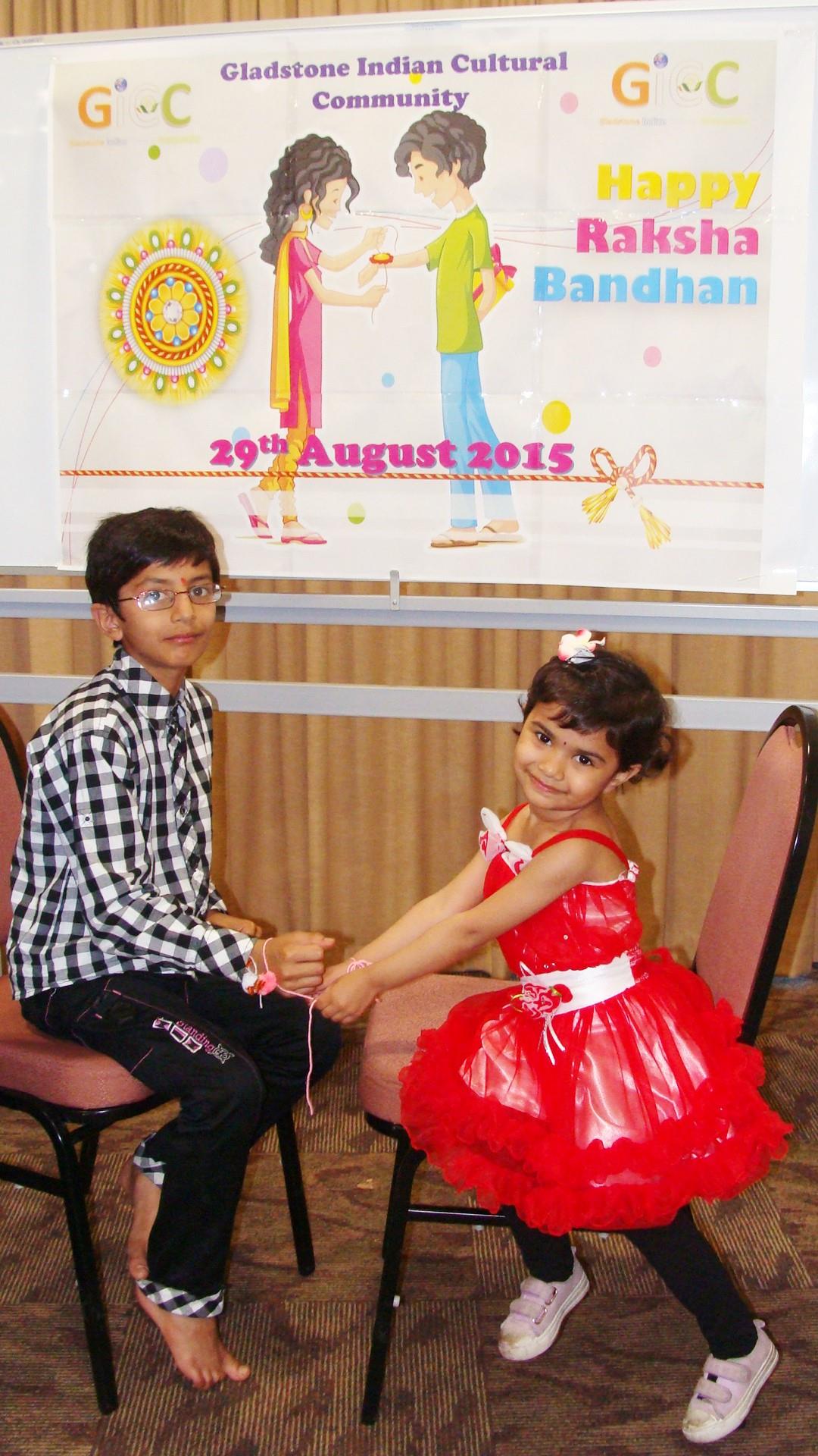 Pranay Maheta (8) and Navya Maheta (3)