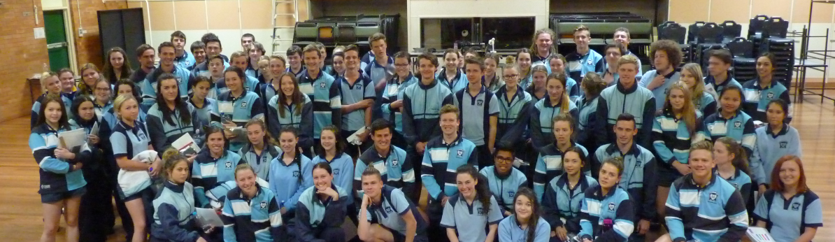 Kingaroy SHS at completion of the final QCS Test on Wednesday.