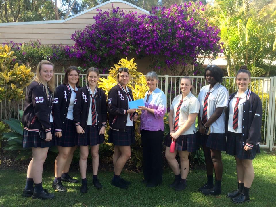 Year 12 students helping the Homeless