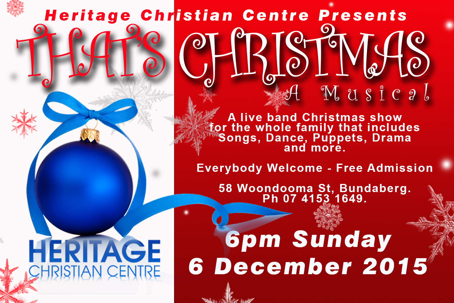 That's Christmas - A Musical That's Christmas - A Musical