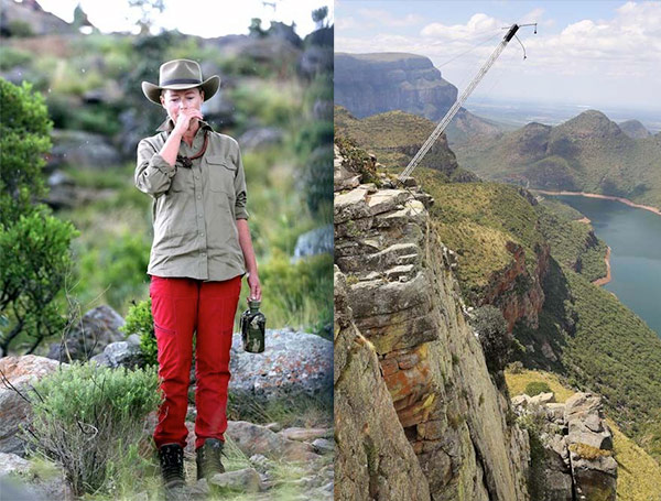 Jo Beth Taylor at first sight of the challenge Jo Beth Taylor at first sight of the challenge