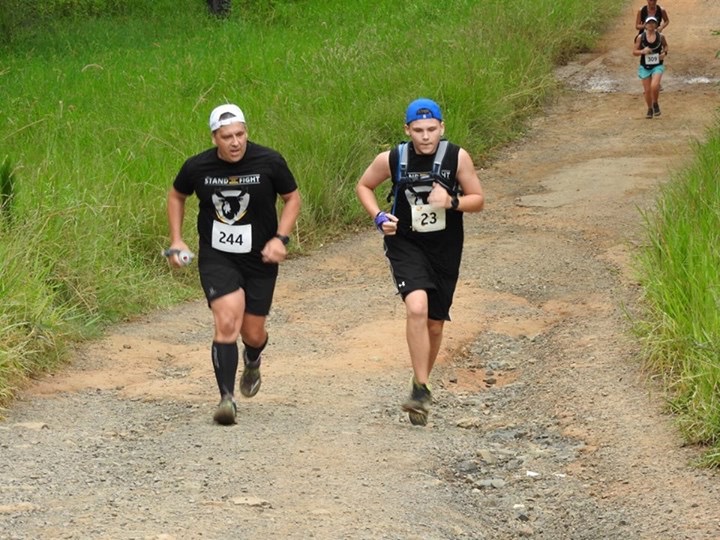 YOUR STORY: Eastyn takes on tough run, does dad proud