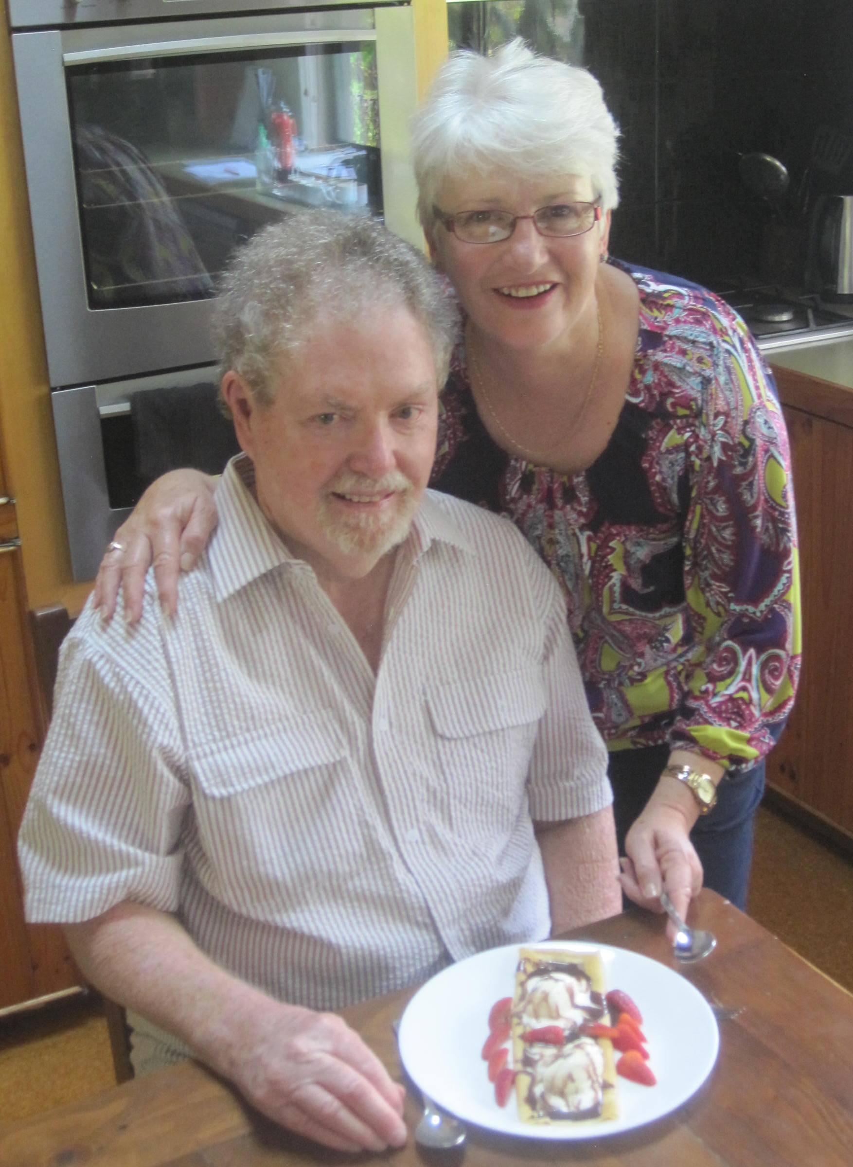 Brian and Patricia Stevens are members of the local Parkinson's Support Group which is promoting community awareness of 'Make Parkinson's a Priority'.