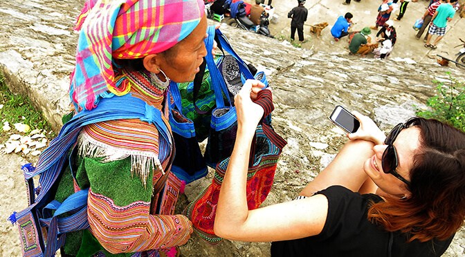 Jolene Ejmont at the Most Colourful Markets in Vietnam, the famous Bac Ha Market! Jolene Ejmont at the Most Colourful Markets in Vietnam, the famous Bac Ha Market!