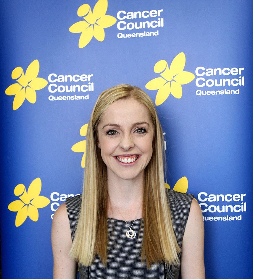 Cancer Council Queensland spokesperson Katie Clift Cancer Council Queensland spokesperson Katie Clift