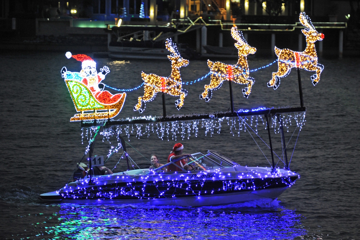 Get in the spirit of Christmas by lighting your house or boat for the annual Parade. Credit Mike Kenyon. Get in the spirit of Christmas by lighting your house or boat for the annual Parade. Credit Mike Kenyon.
